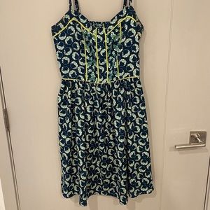 Floral Corset Top Dress